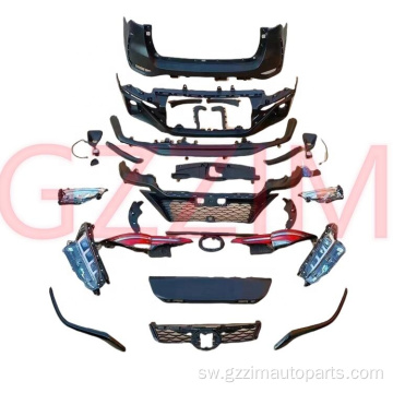 Fortuner 2016+ Front nyuma bumper grille taa bodykit